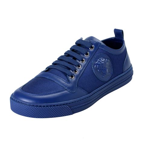 blue versace sneakers men|Versace autumn men's shoes price.